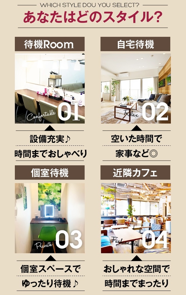 ◆待機方法は自由です◆|求人ギャラリー(大) 大阪出張エステコマダム性感研究所